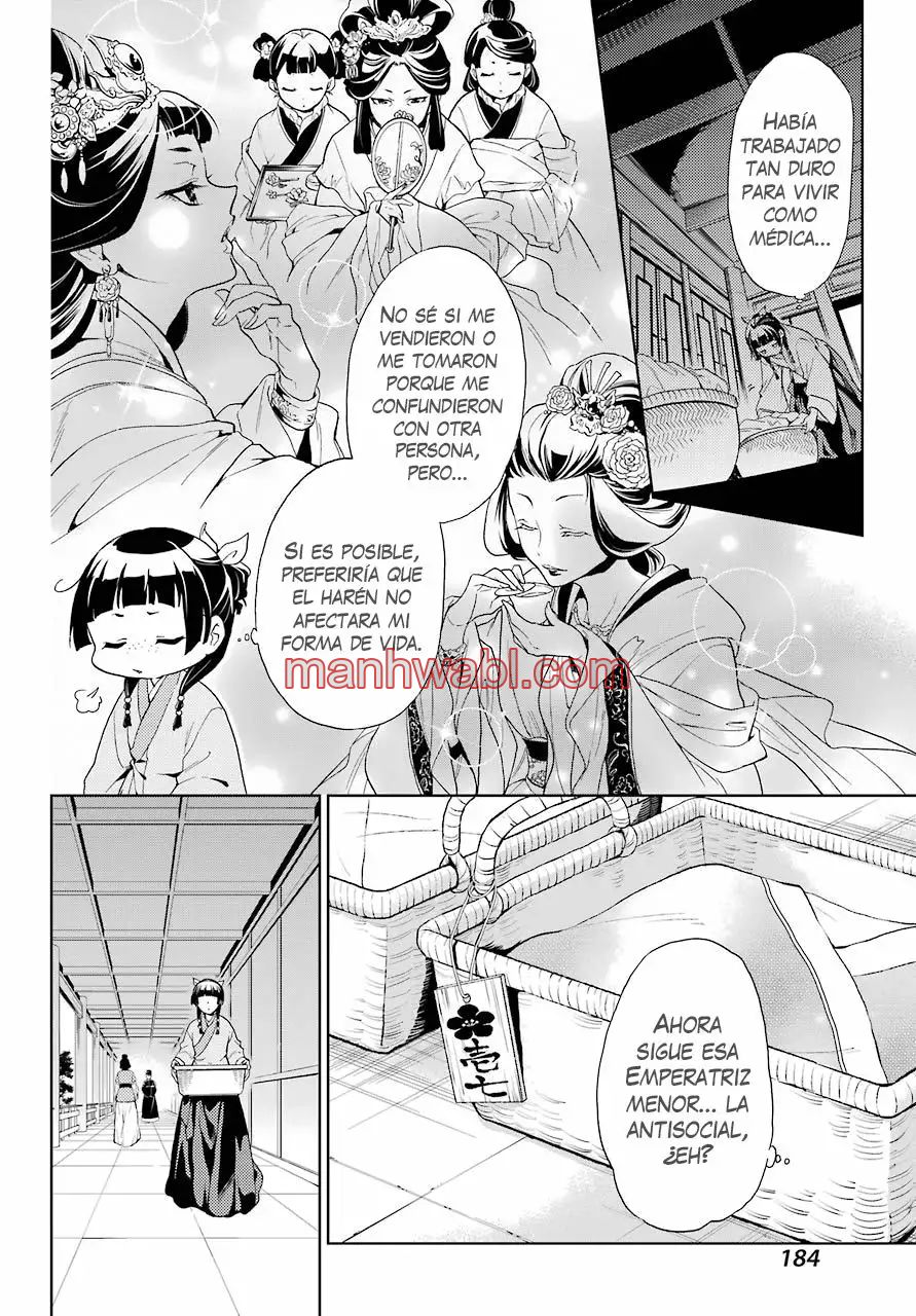 Los Diarios de la Boticaria - Capítulo 1 manhwa