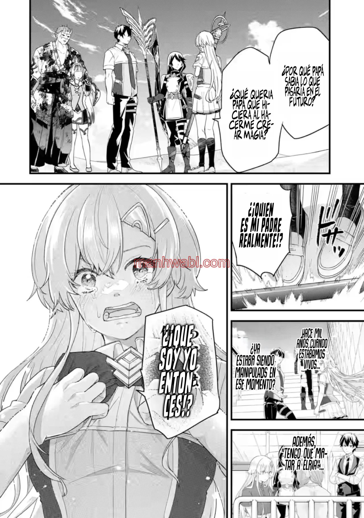 Matrimonio Reencarnado de un Héroe y la Sabia ~ Me comprometí con mi antigua rival y nos convertirnos en la pareja más fuerte - Capítulo 29_2 manhwa