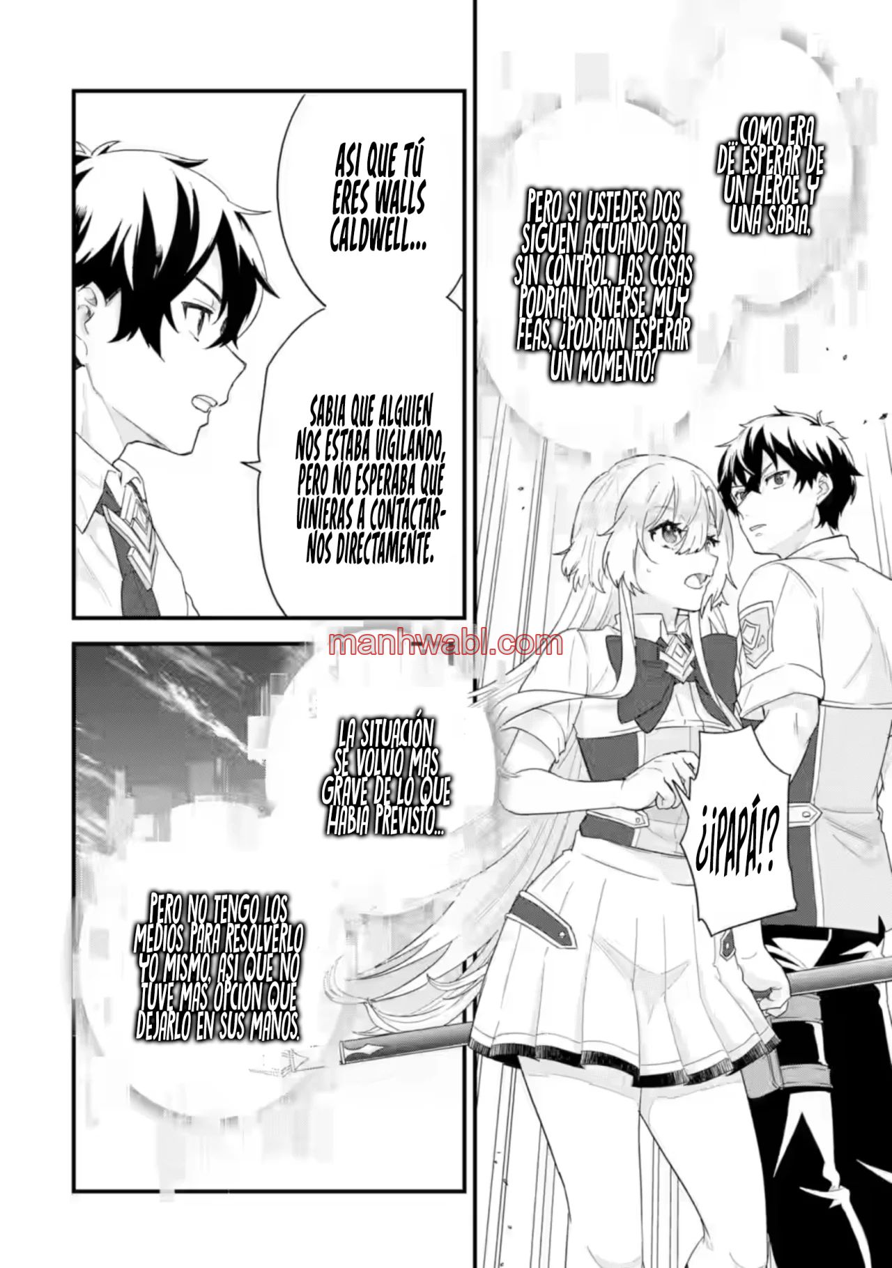 Matrimonio Reencarnado de un Héroe y la Sabia ~ Me comprometí con mi antigua rival y nos convertirnos en la pareja más fuerte - Capítulo 29_3 manhwa