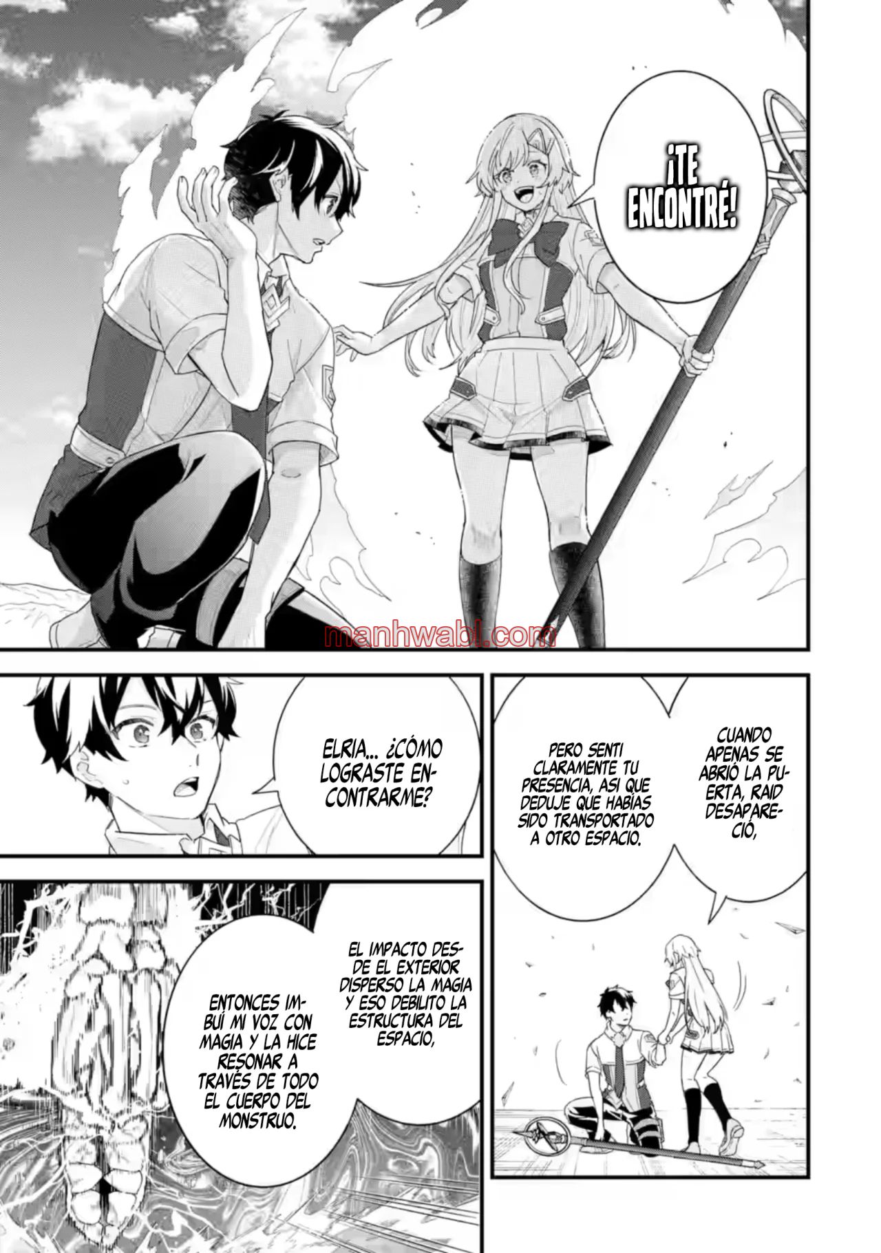 Matrimonio Reencarnado de un Héroe y la Sabia ~ Me comprometí con mi antigua rival y nos convertirnos en la pareja más fuerte - Capítulo 30_3 manhwa