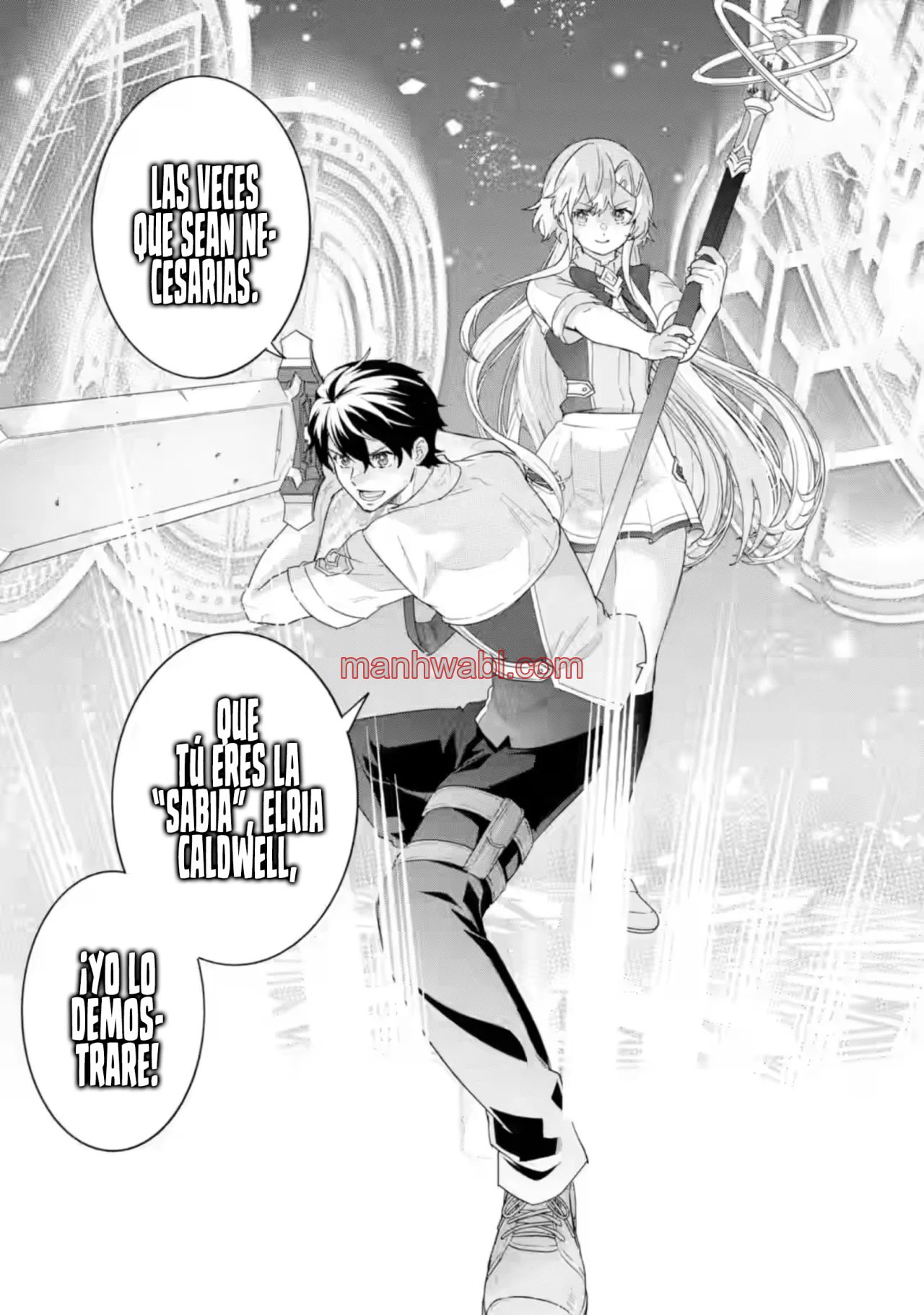 Matrimonio Reencarnado de un Héroe y la Sabia ~ Me comprometí con mi antigua rival y nos convertirnos en la pareja más fuerte - Capítulo 30_3 manhwa