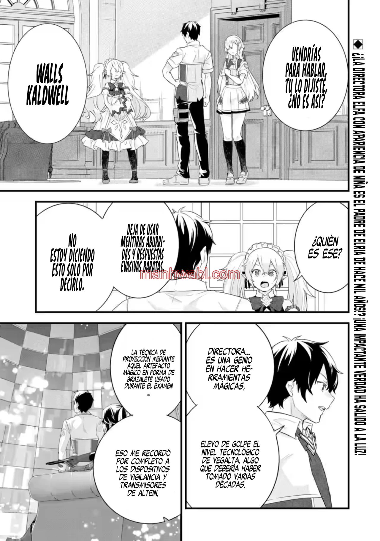 Matrimonio Reencarnado de un Héroe y la Sabia ~ Me comprometí con mi antigua rival y nos convertirnos en la pareja más fuerte - Capítulo 31 manhwa
