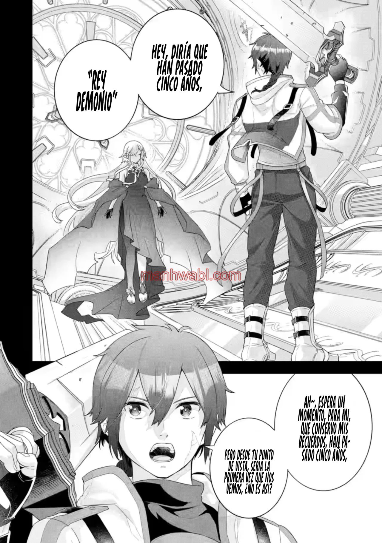 Matrimonio Reencarnado de un Héroe y la Sabia ~ Me comprometí con mi antigua rival y nos convertirnos en la pareja más fuerte - Capítulo 31_2 manhwa