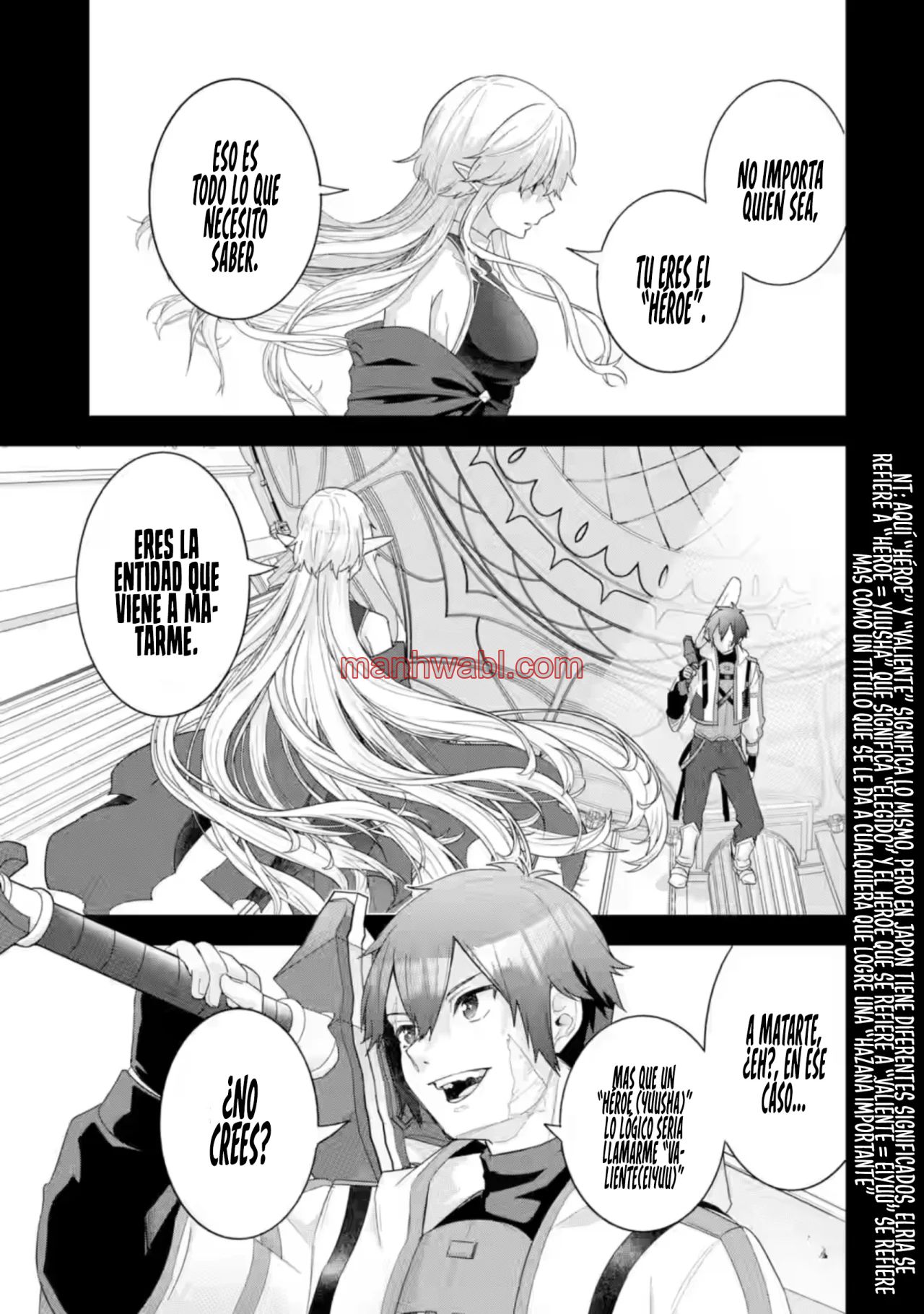 Matrimonio Reencarnado de un Héroe y la Sabia ~ Me comprometí con mi antigua rival y nos convertirnos en la pareja más fuerte - Capítulo 31_2 manhwa