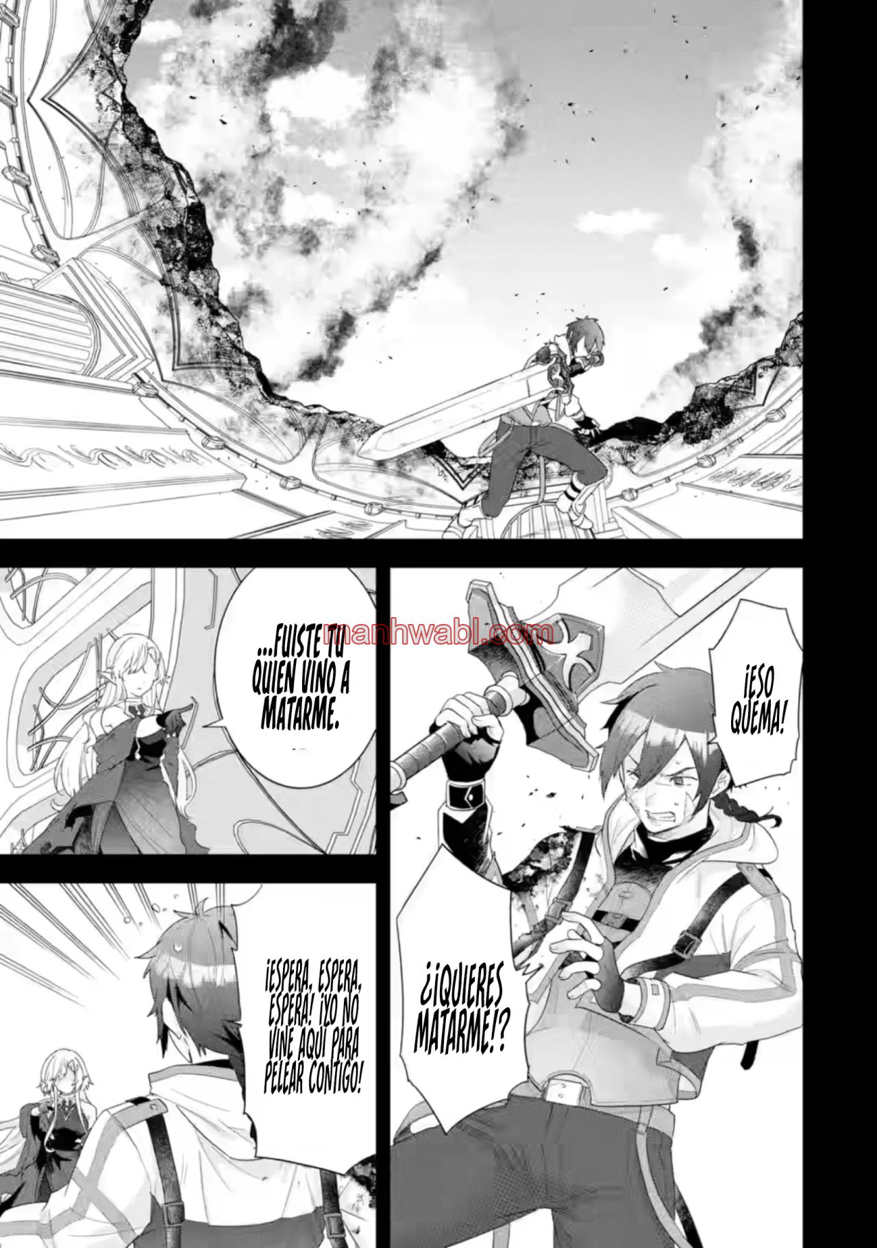 Matrimonio Reencarnado de un Héroe y la Sabia ~ Me comprometí con mi antigua rival y nos convertirnos en la pareja más fuerte - Capítulo 31_3 manhwa