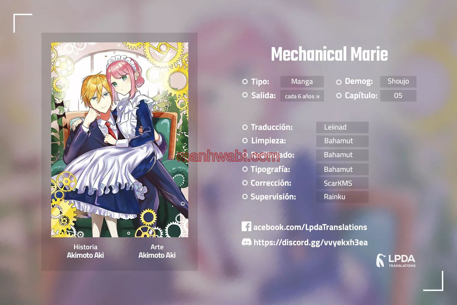 Mechanical Marie - Capítulo 5 manhwa