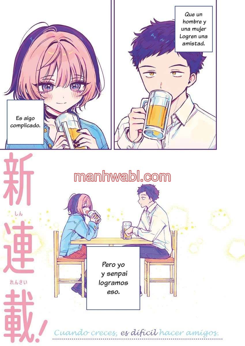 Noa-senpai wa Tomodachi - Capítulo 1 manhwa