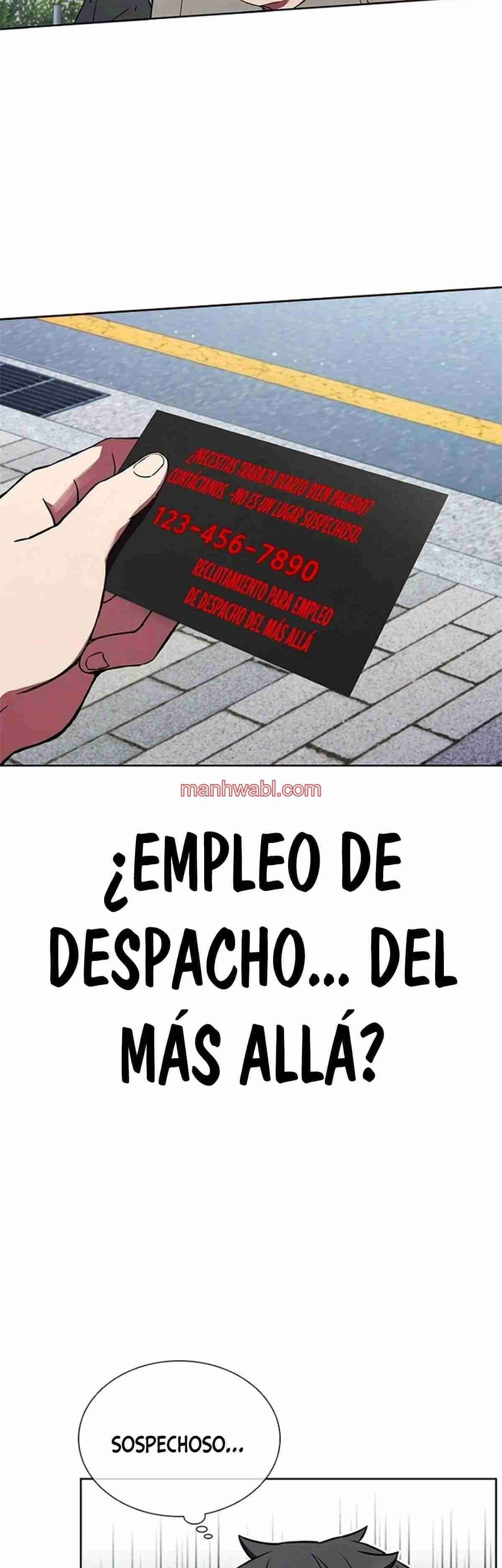 Parca a tiempo parcial - Capítulo 1_2 manhwa