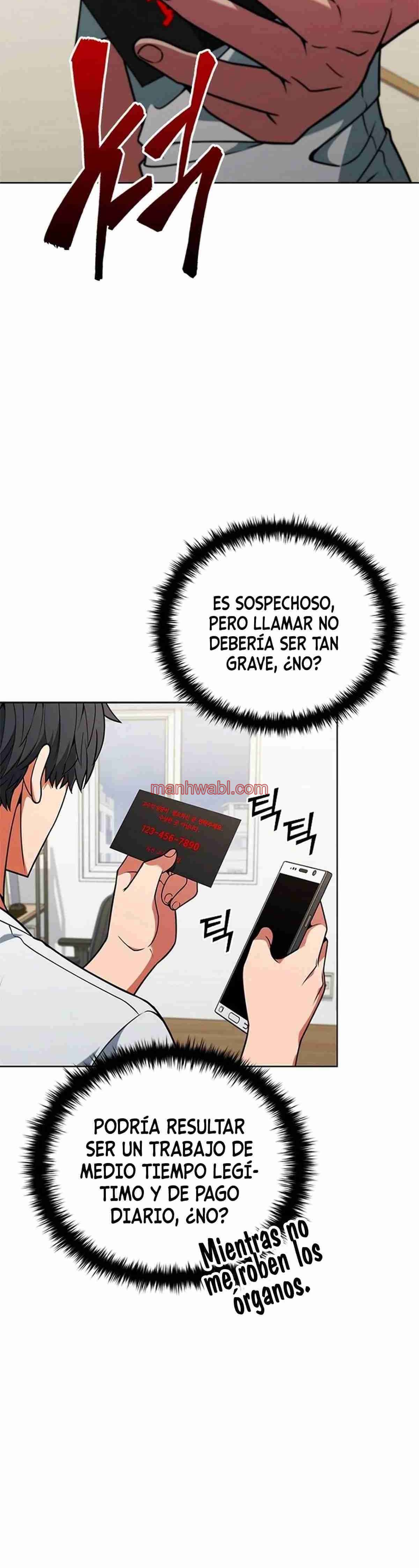 Parca a tiempo parcial - Capítulo 1_2 manhwa