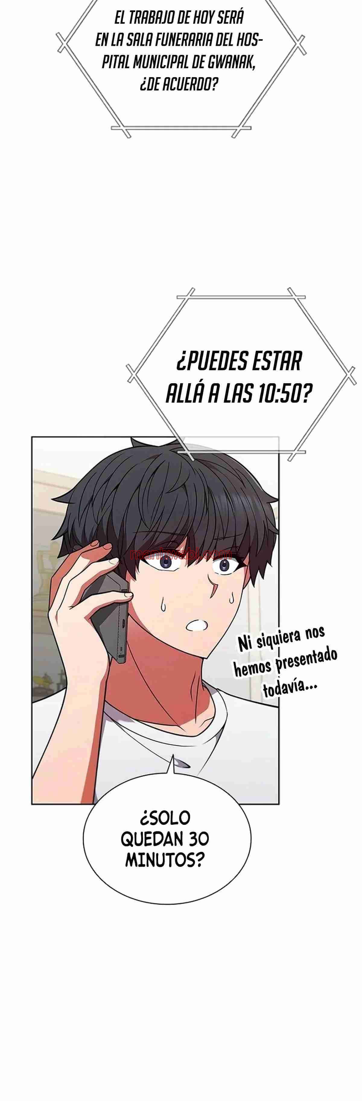 Parca a tiempo parcial - Capítulo 1_2 manhwa