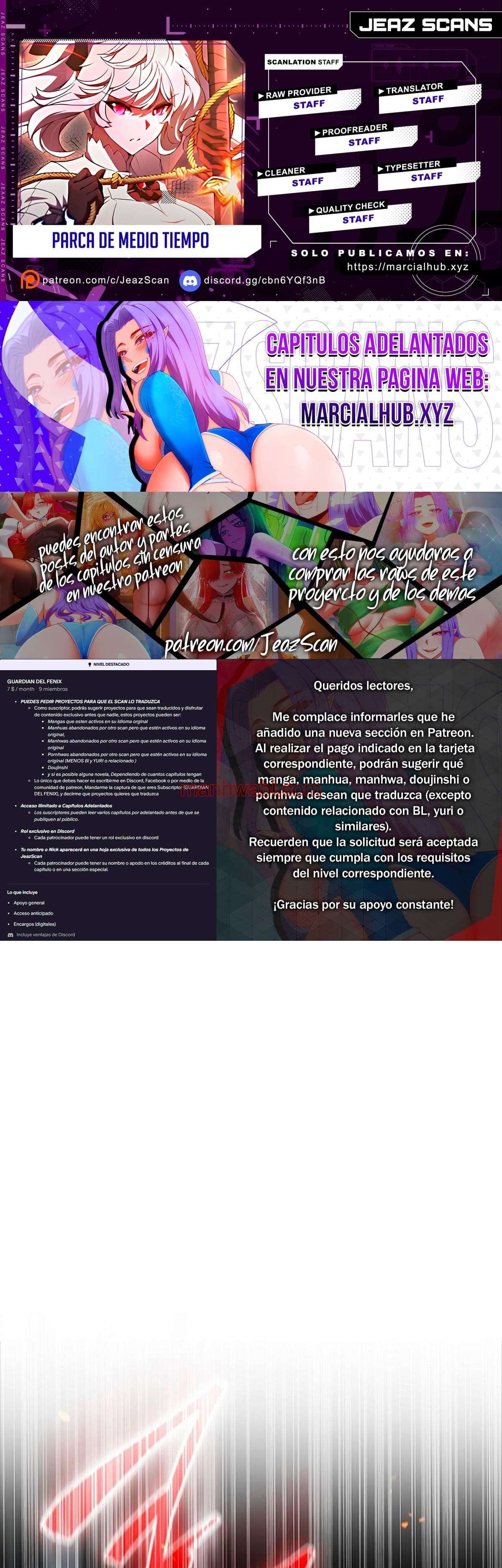 Parca a tiempo parcial - Capítulo 3 manhwa