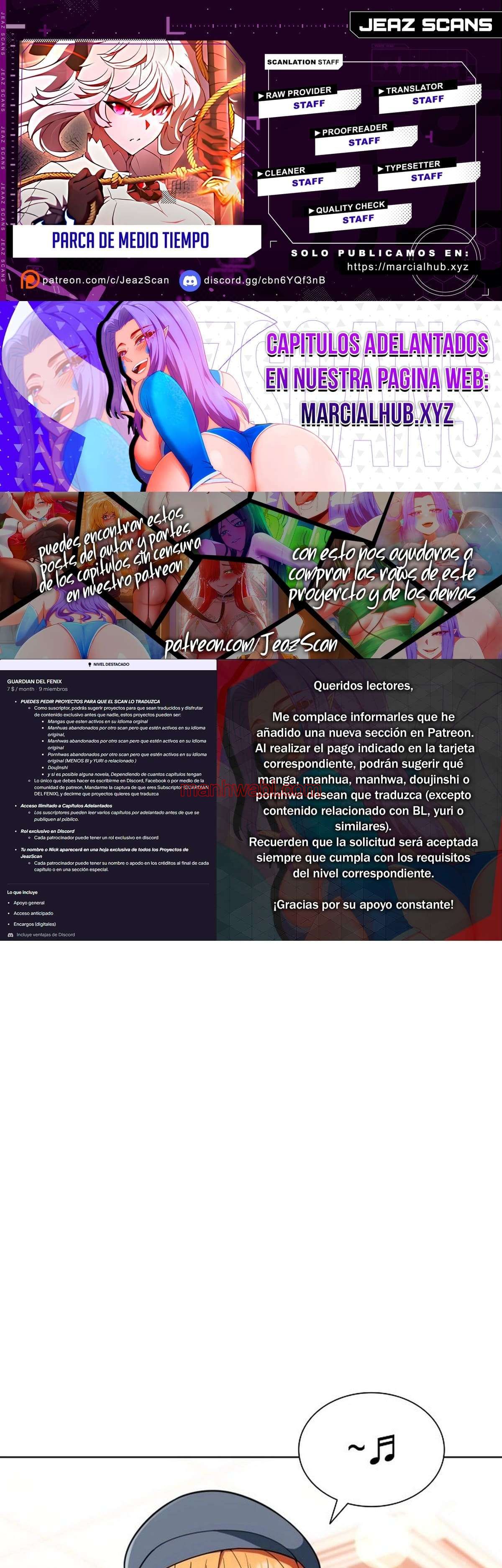 Parca a tiempo parcial - Capítulo 5 manhwa