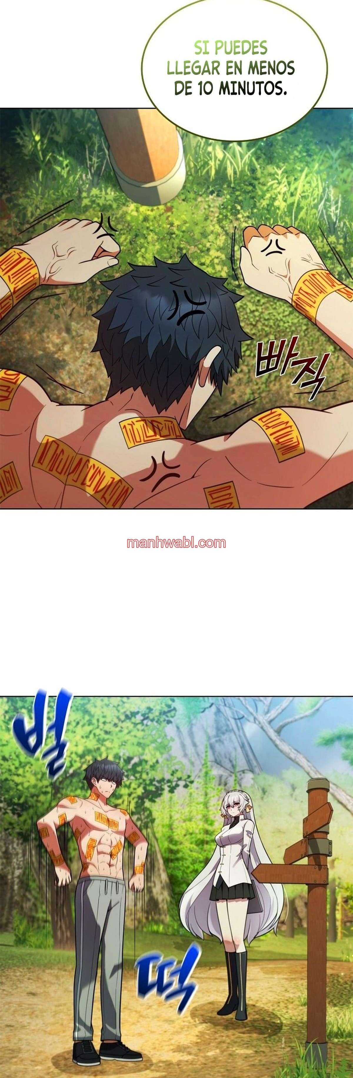 Parca a tiempo parcial - Capítulo 5_2 manhwa