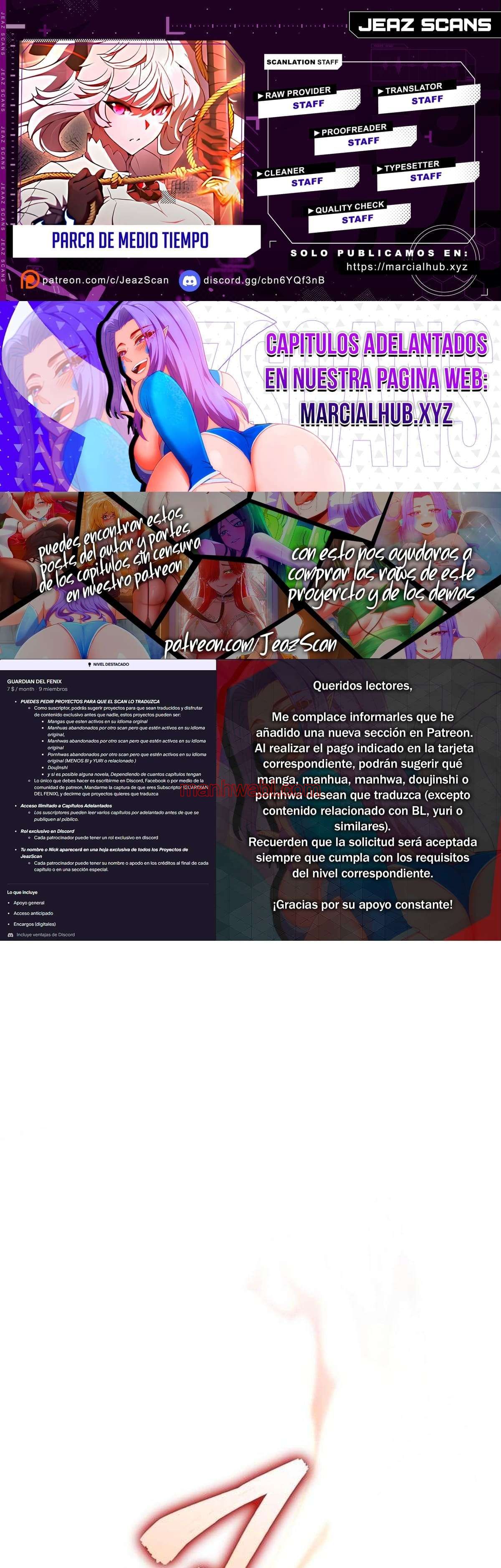 Parca a tiempo parcial - Capítulo 8 manhwa