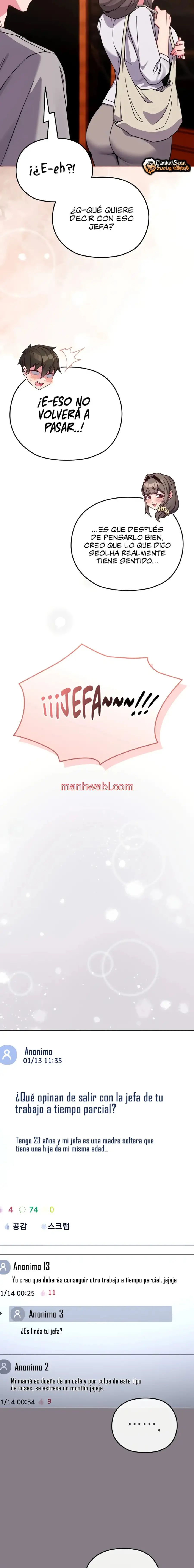 Pero, ¿¡Tienes la misma edad que mi hija?! - Capítulo 11_2 manhwa