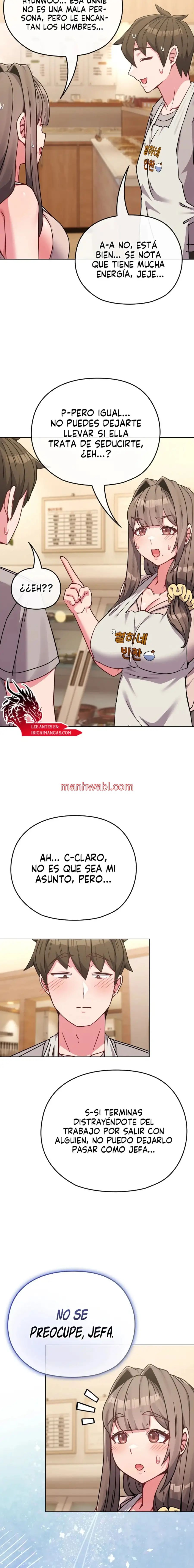 Pero, ¿¡Tienes la misma edad que mi hija?! - Capítulo 18_2 manhwa