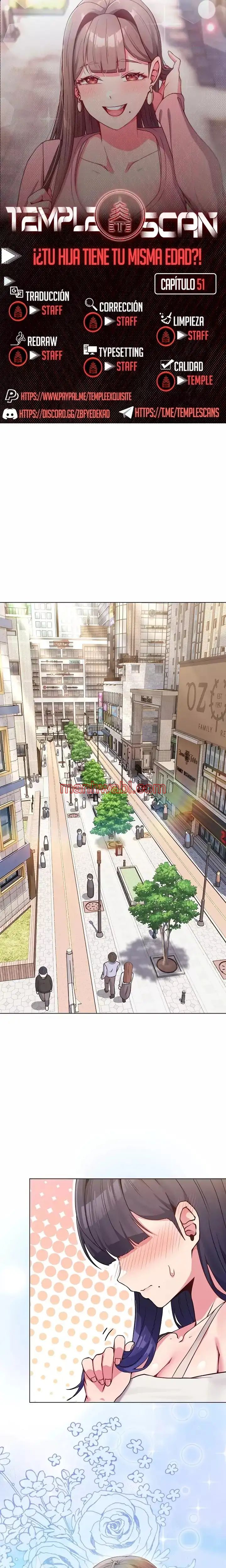 Pero, ¿¡Tienes la misma edad que mi hija?! - Capítulo 51 manhwa