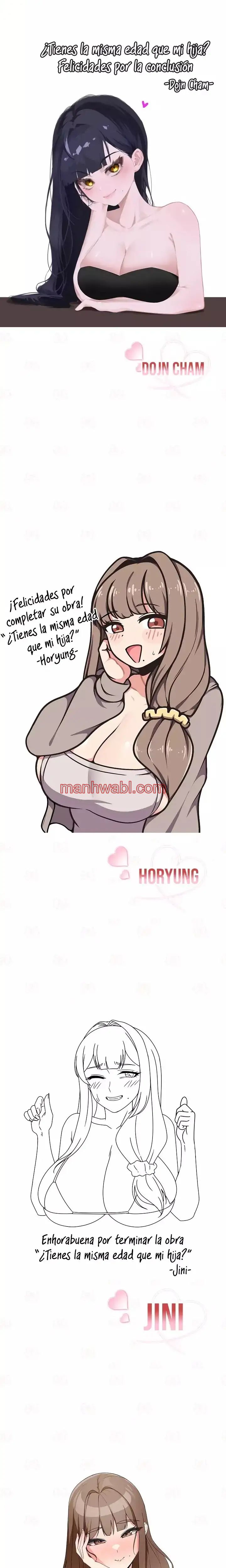 Pero, ¿¡Tienes la misma edad que mi hija?! - Capítulo 55.5_2 manhwa