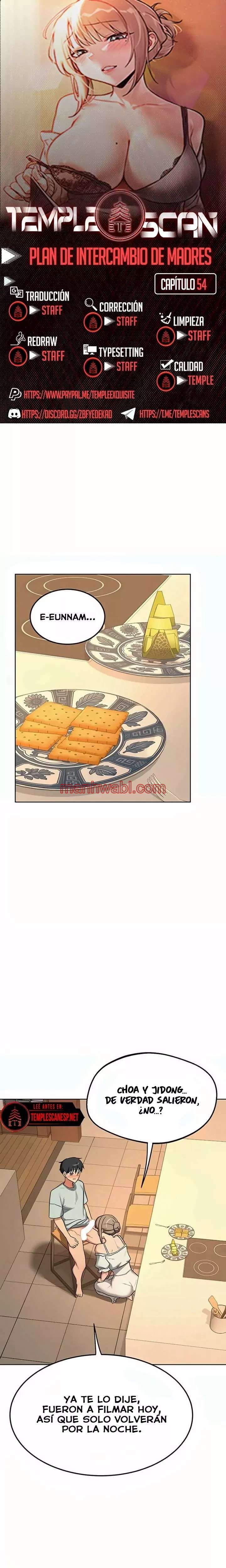 Plan de Intercambio de Madres - Capítulo 54 manhwa