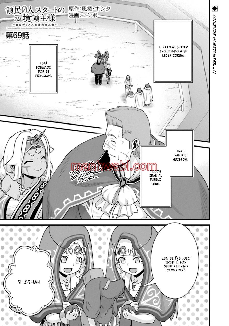 Ryoumin 0-nin Start no Henkyou Ryoushu-sama - Capítulo 69 manhwa