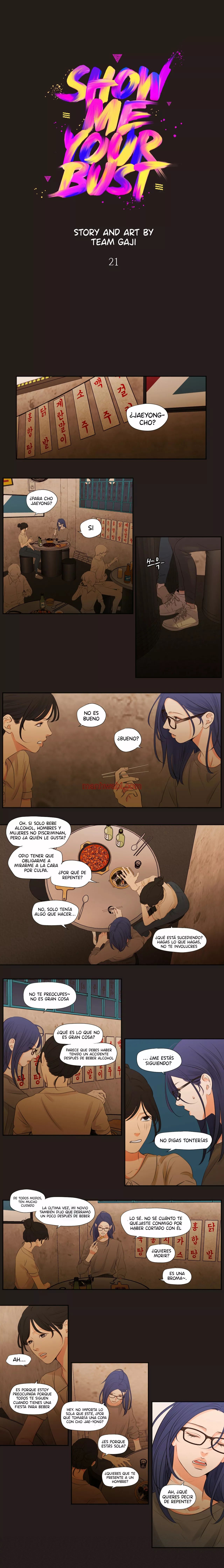 Show Me Your Bust - Capítulo 21 manhwa