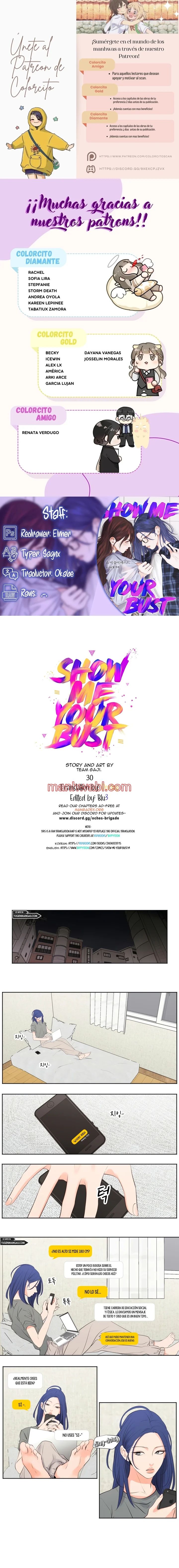 Show Me Your Bust - Capítulo 30 manhwa