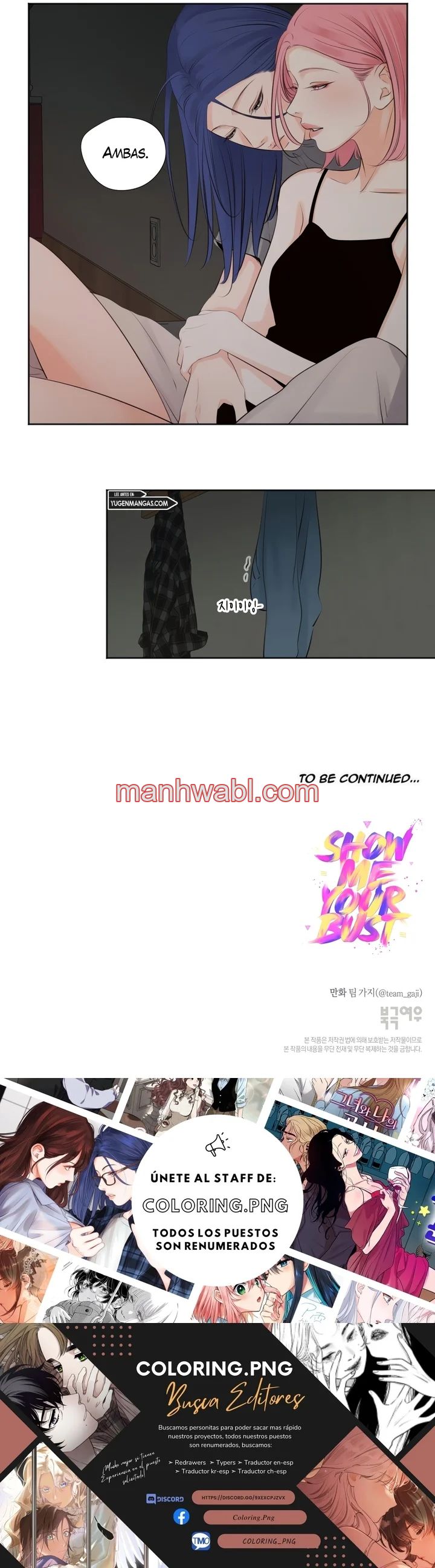 Show Me Your Bust - Capítulo 30_3 manhwa