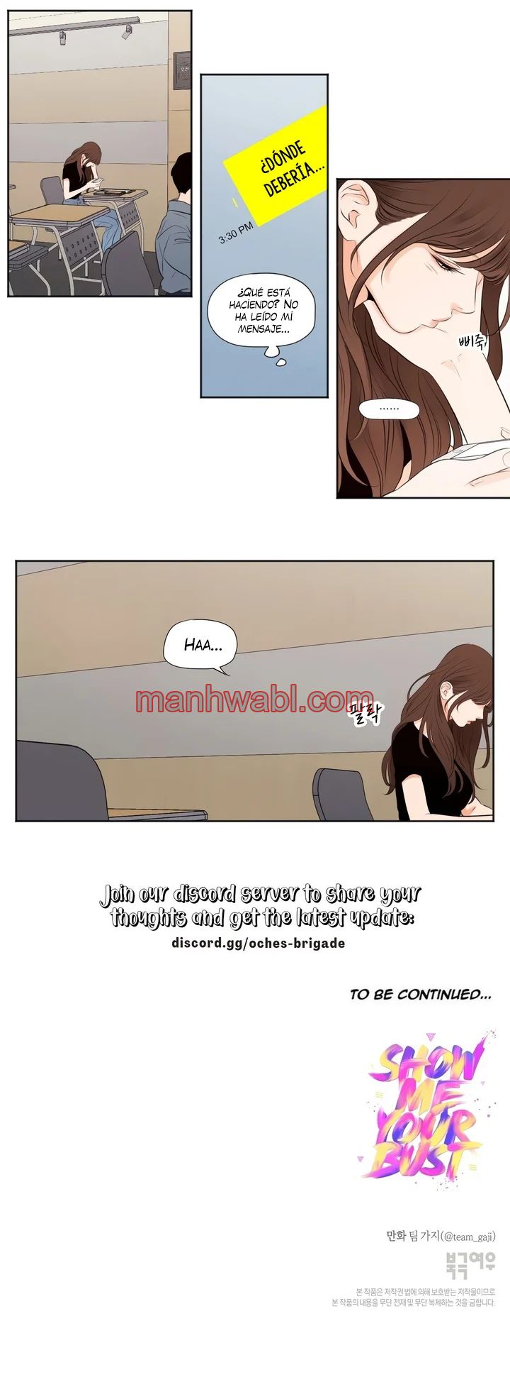 Show Me Your Bust - Capítulo 36_3 manhwa