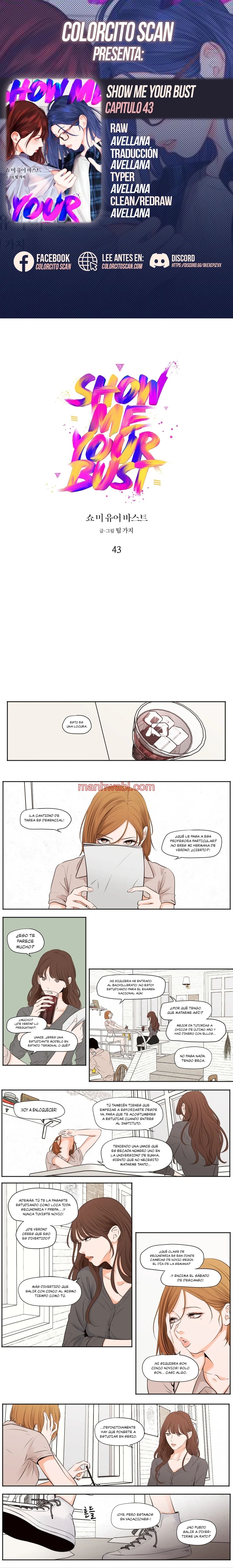 Show Me Your Bust - Capítulo 43 manhwa