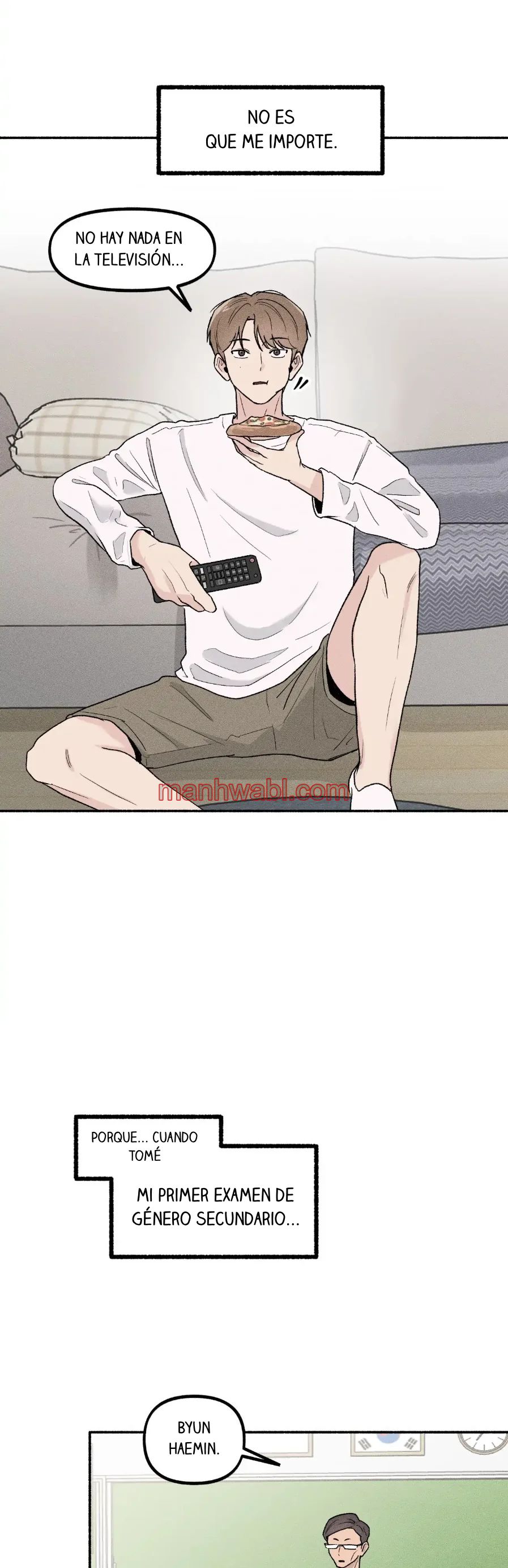 Tomado con la guardia baja - Capítulo 1 manhwa