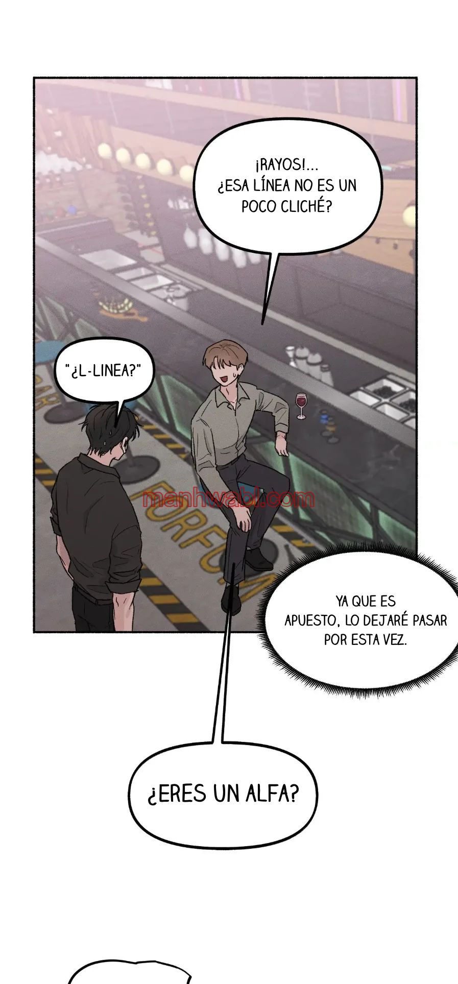 Tomado con la guardia baja - Capítulo 1_2 manhwa