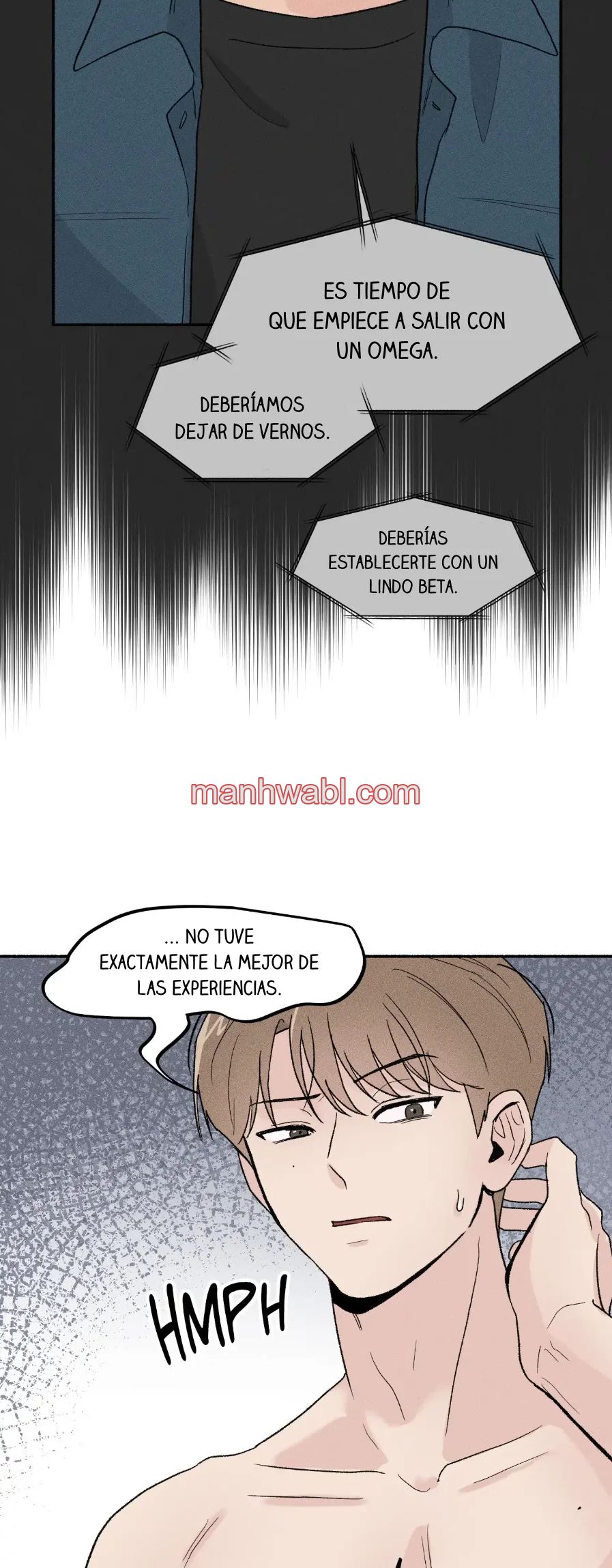 Tomado con la guardia baja - Capítulo 1_2 manhwa
