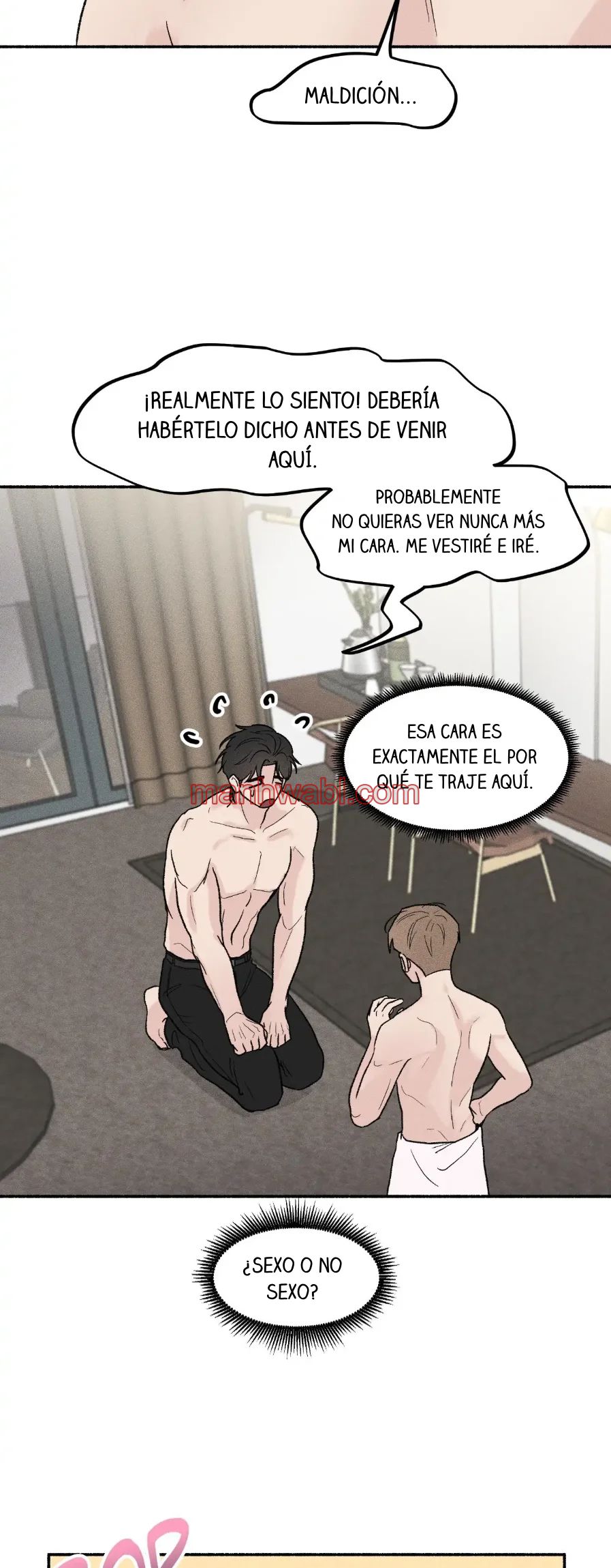 Tomado con la guardia baja - Capítulo 1_2 manhwa