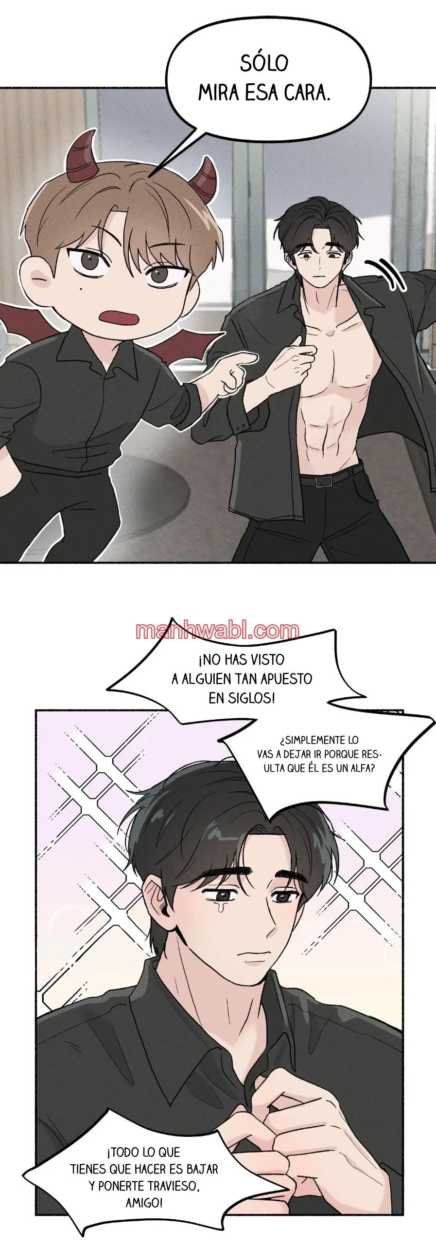 Tomado con la guardia baja - Capítulo 1_2 manhwa