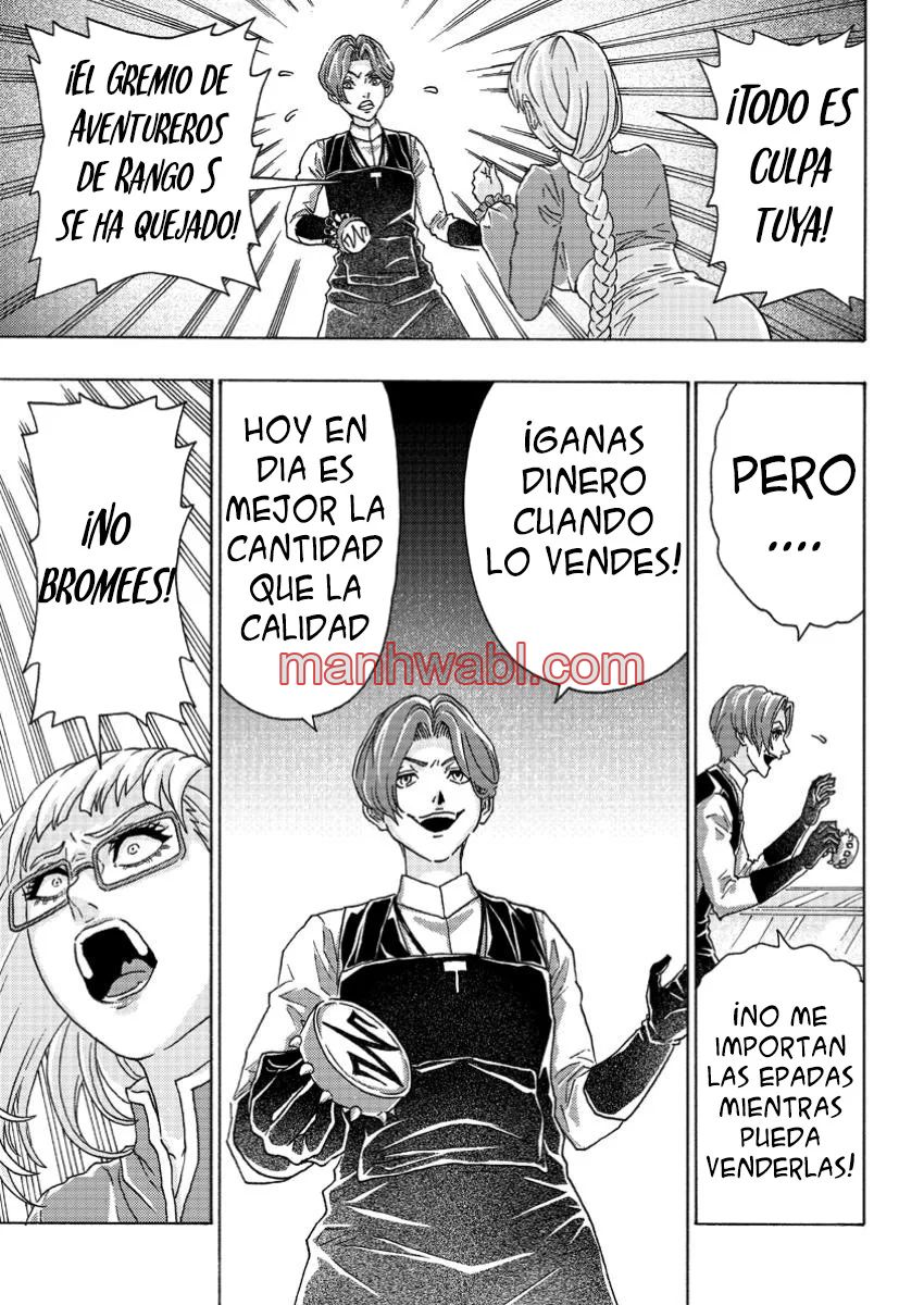 Tsuihou Sareta Tanyashi wa Cheat Skill de Densetsu wo Tsukuri Makuru – Konyakusha ni Mise wo Oidasareta kedo, Kimama ni Mono Tsukutteirareru Ima no Hou ga Shiawase Desu - Capítulo 7 manhwa