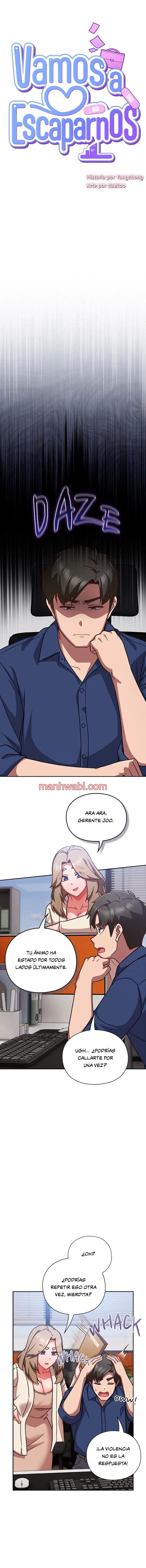 Vamos a Escaparnos - Capítulo 16 manhwa