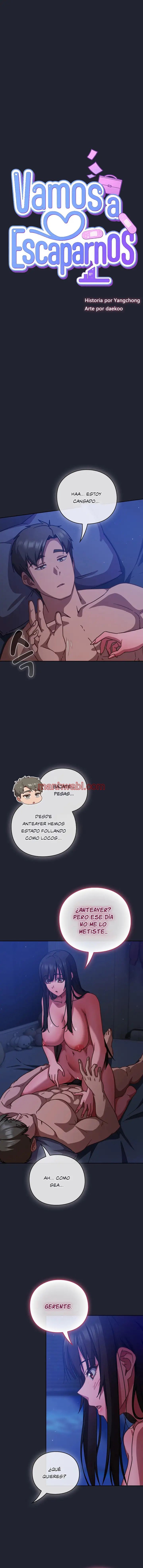Vamos a Escaparnos - Capítulo 18 manhwa