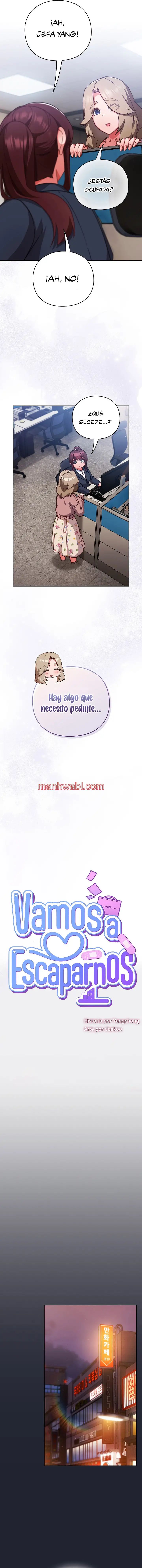 Vamos a Escaparnos - Capítulo 21 manhwa