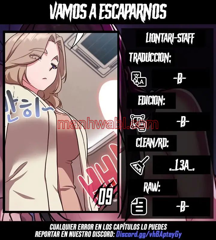 Vamos a Escaparnos - Capítulo 9 manhwa