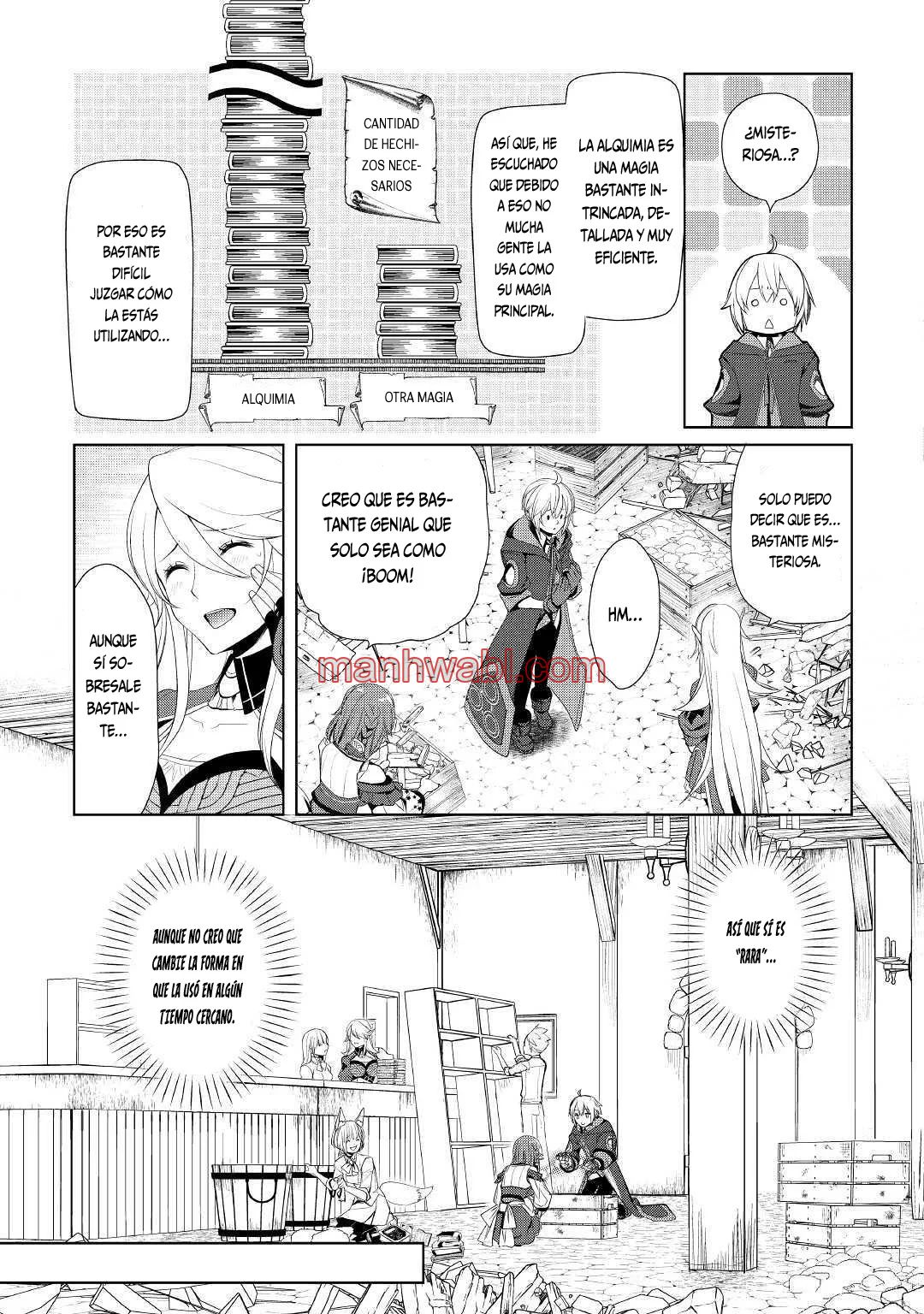 ¿Izure Saikyou no Renkinjutsushi? - Capítulo 19_3 manhwa