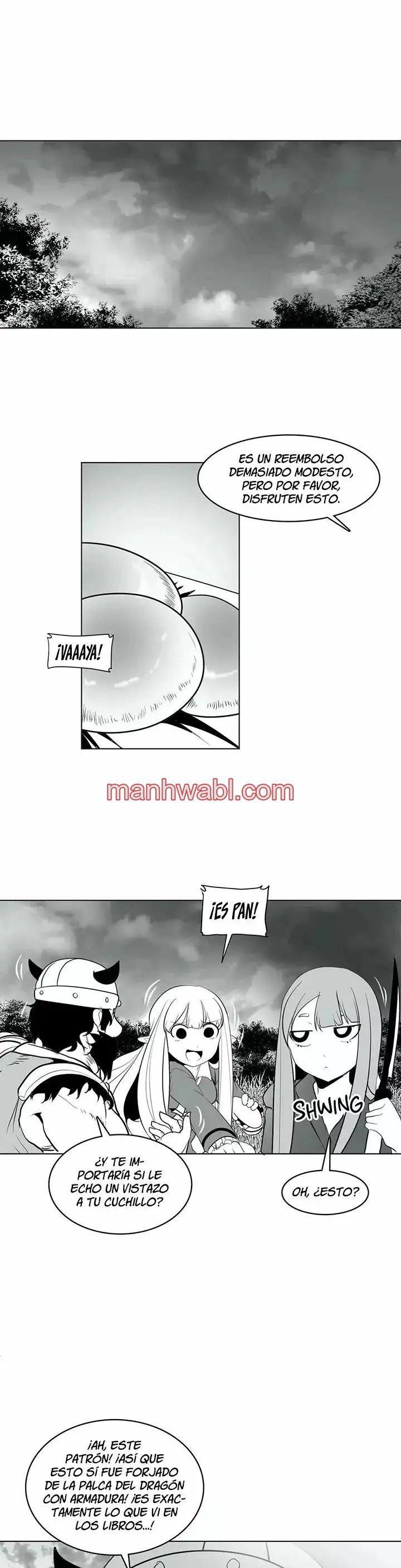 ¿Que pasa dentro del calabozo? - Capítulo 14_3 manhwa