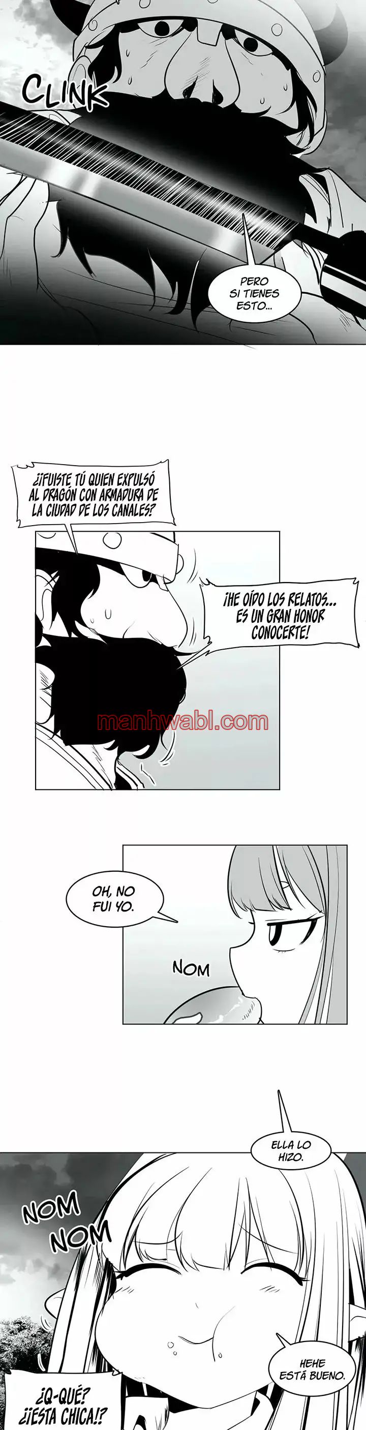 ¿Que pasa dentro del calabozo? - Capítulo 14_3 manhwa