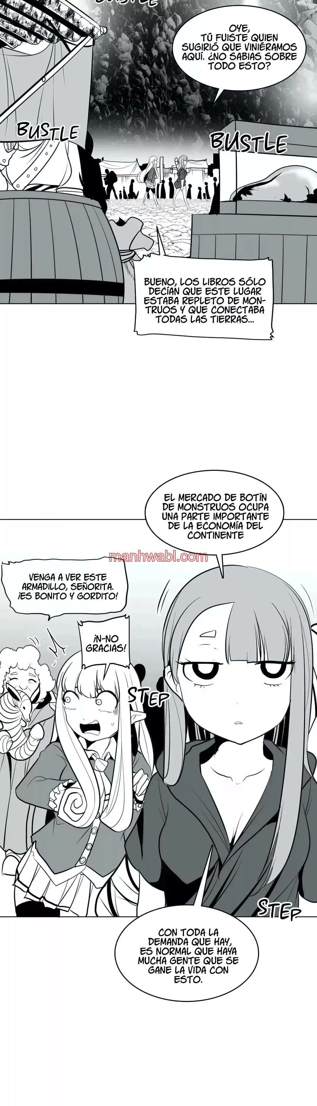 ¿Que pasa dentro del calabozo? - Capítulo 15_3 manhwa