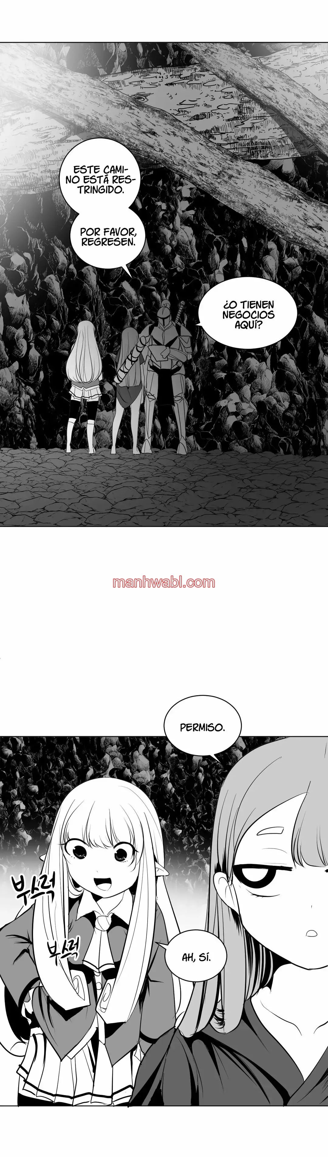 ¿Que pasa dentro del calabozo? - Capítulo 16_2 manhwa