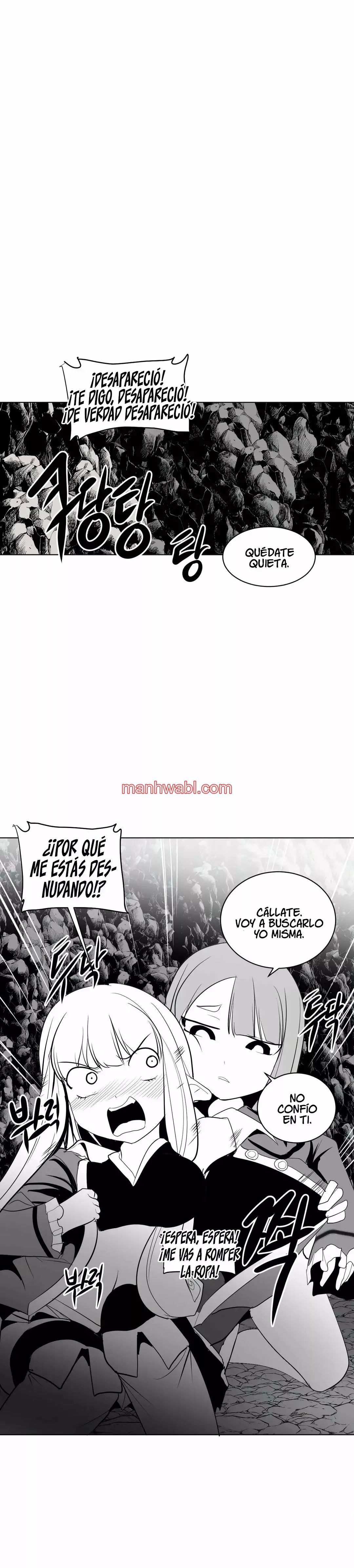 ¿Que pasa dentro del calabozo? - Capítulo 16_2 manhwa