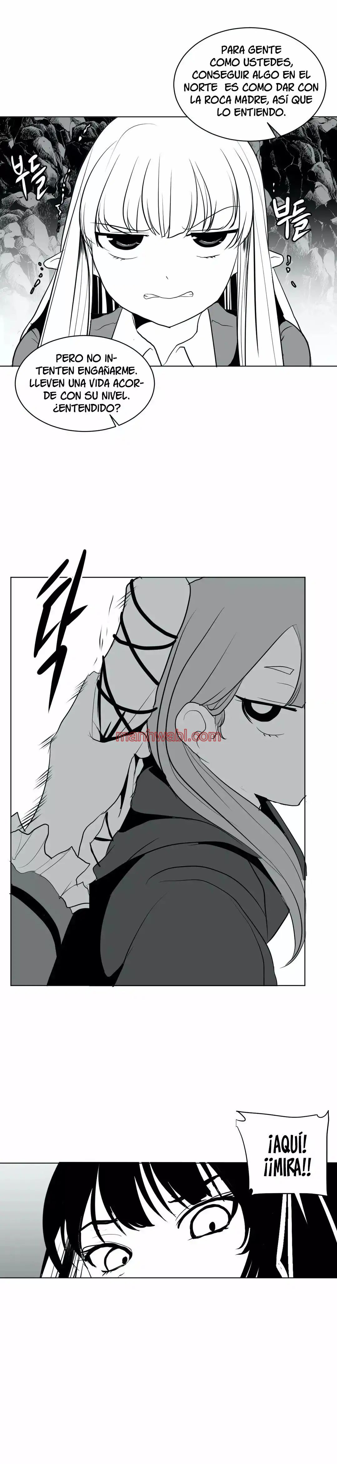 ¿Que pasa dentro del calabozo? - Capítulo 17_2 manhwa