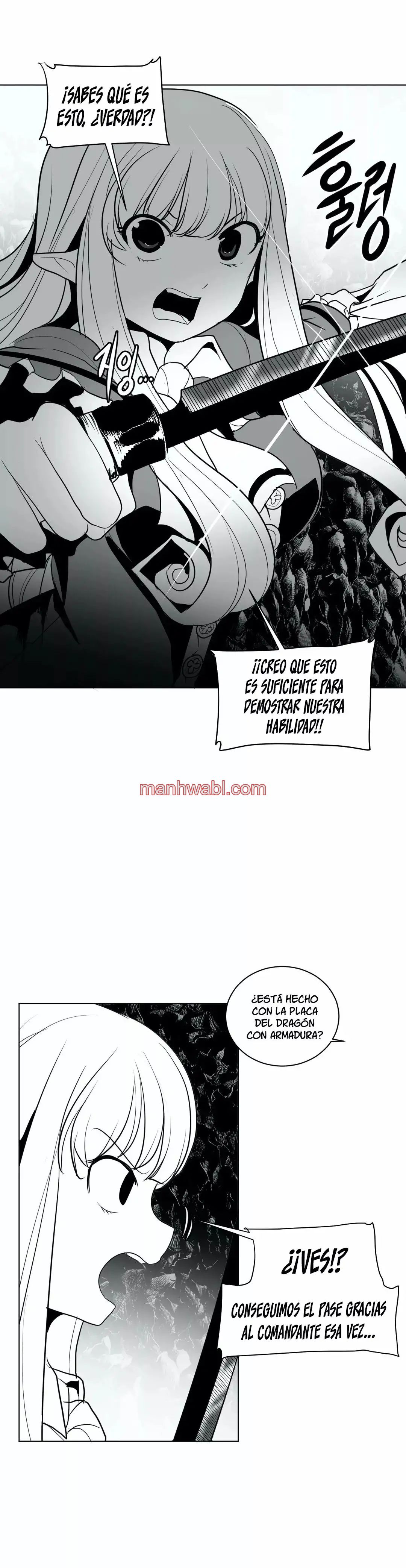 ¿Que pasa dentro del calabozo? - Capítulo 17_2 manhwa