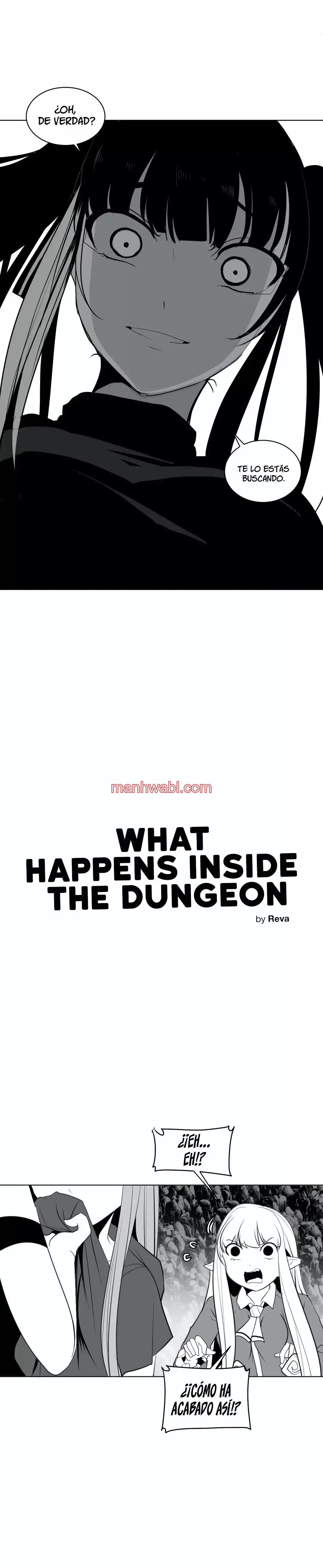 ¿Que pasa dentro del calabozo? - Capítulo 18 manhwa