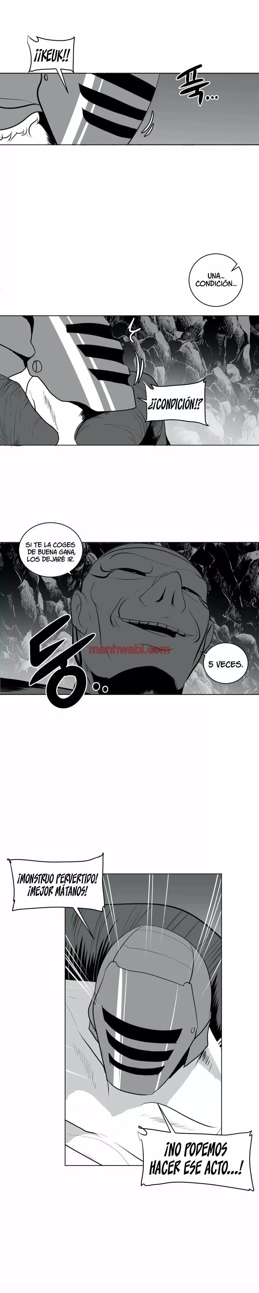 ¿Que pasa dentro del calabozo? - Capítulo 18_2 manhwa