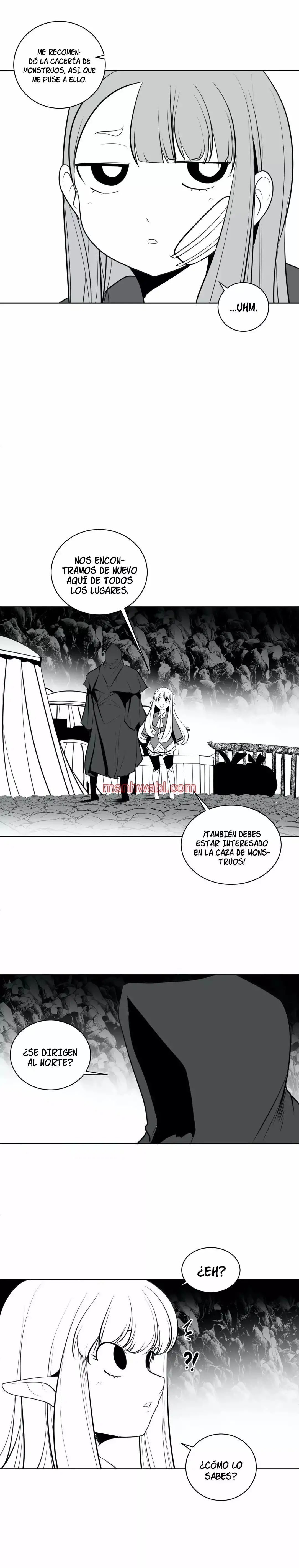¿Que pasa dentro del calabozo? - Capítulo 19_2 manhwa